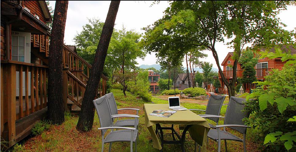 Mayfair Deneb Pension Pyeongchang Bagian luar foto