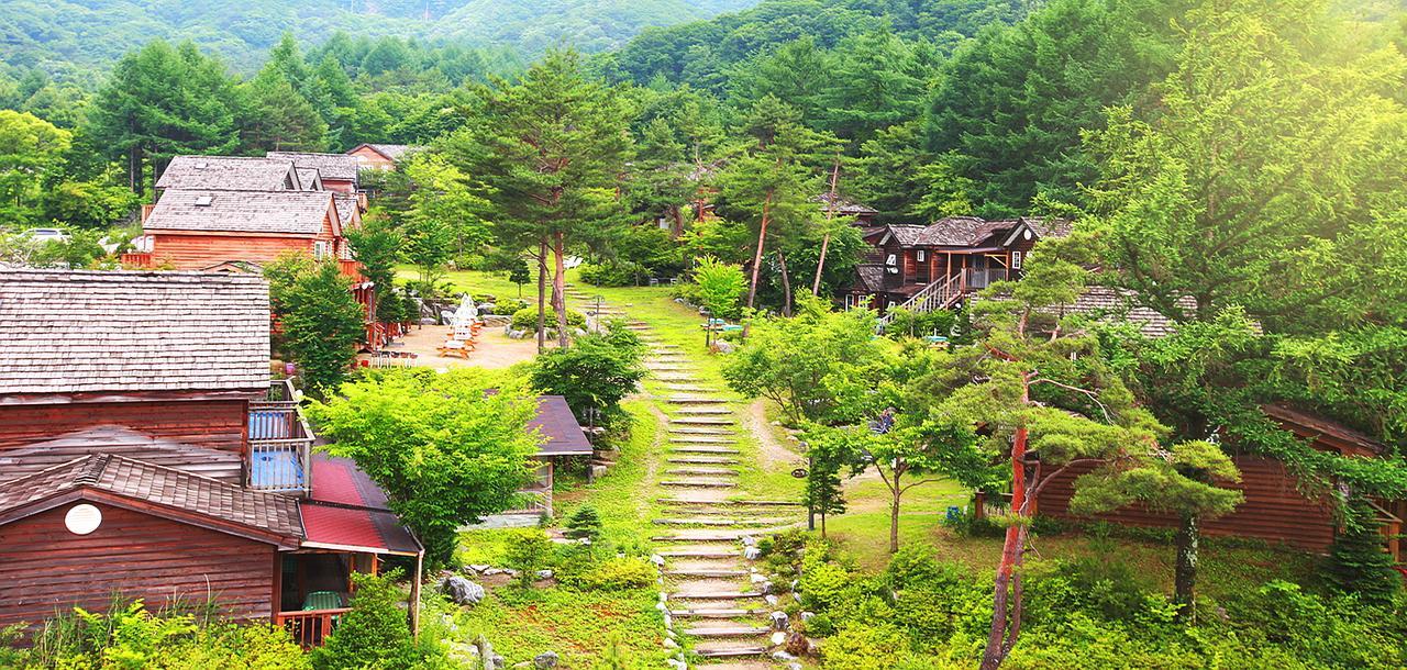 Mayfair Deneb Pension Pyeongchang Bagian luar foto